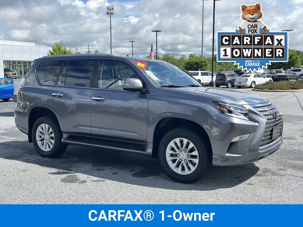 Used 2021 Lexus GX Base with VIN JTJBM7BX1M5278105 for sale in Hendersonville, NC