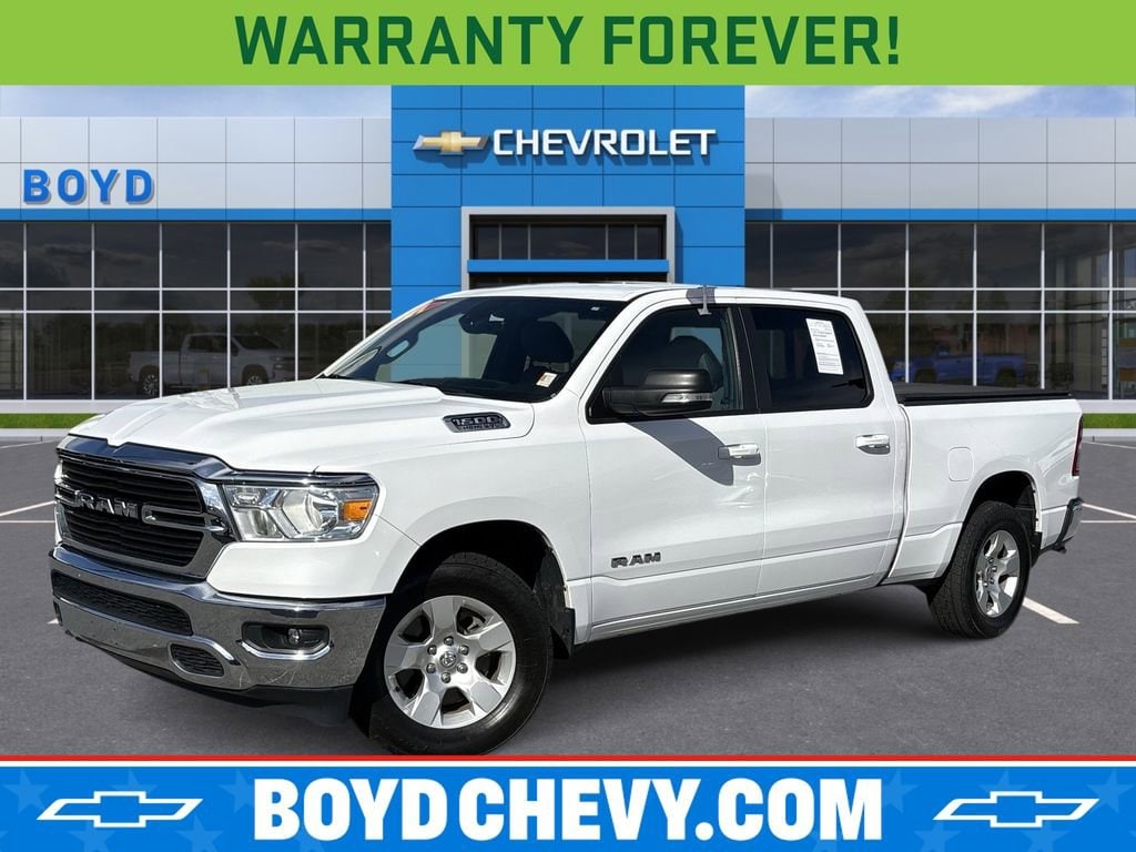 Used 2021 Ram 1500 Big Horn Crew Cab 4x4 64 Box Truck