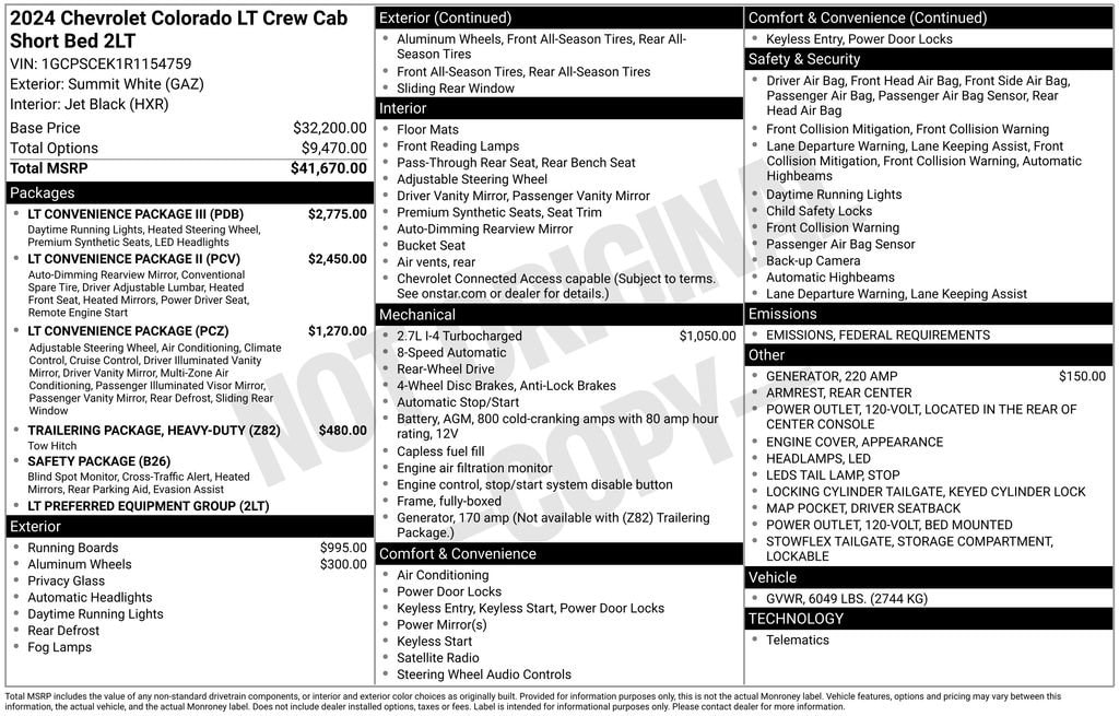 2024 Chevrolet Colorado LT - Photo 35