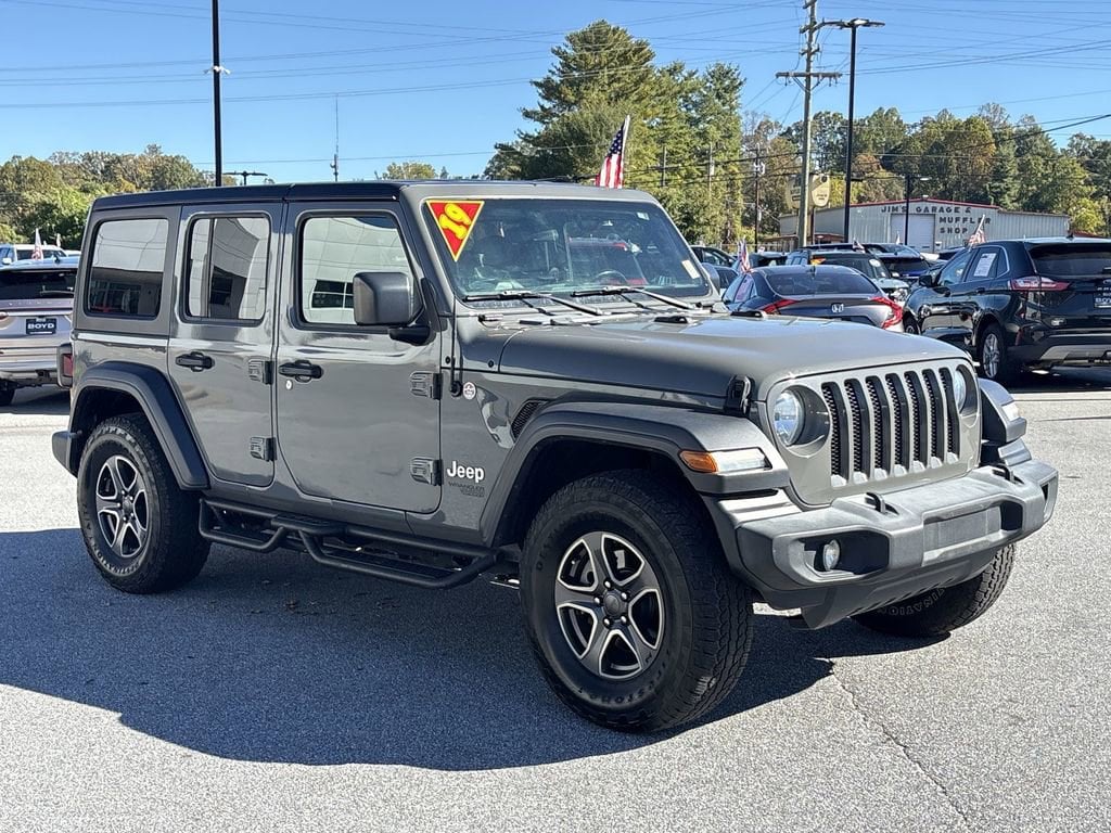 Used 2019 Jeep Wrangler Unlimited Sport S 4x4 SUV