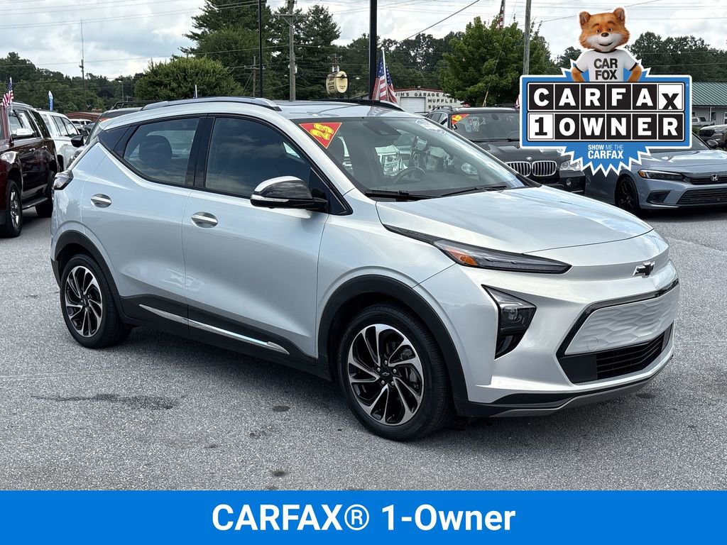 Used 2023 Chevrolet Bolt EUV Premier with VIN 1G1FZ6S08P4129941 for sale in Hendersonville, NC