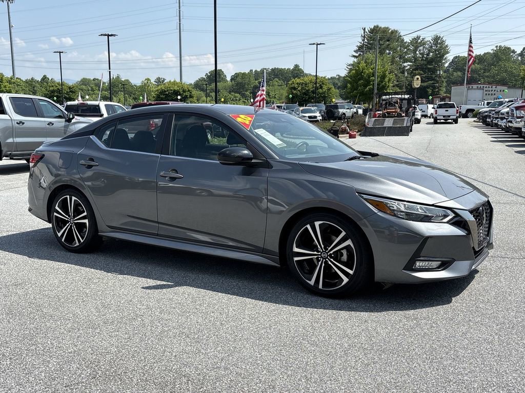 Used 2020 Nissan Sentra SR with VIN 3N1AB8DV3LY277872 for sale in Hendersonville, NC