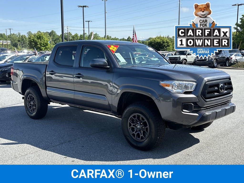 Used 2021 Toyota Tacoma SR with VIN 5TFCZ5ANXMX255682 for sale in Hendersonville, NC