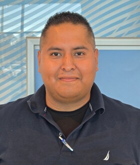 Staff member Bert Morales from ID_0138d3