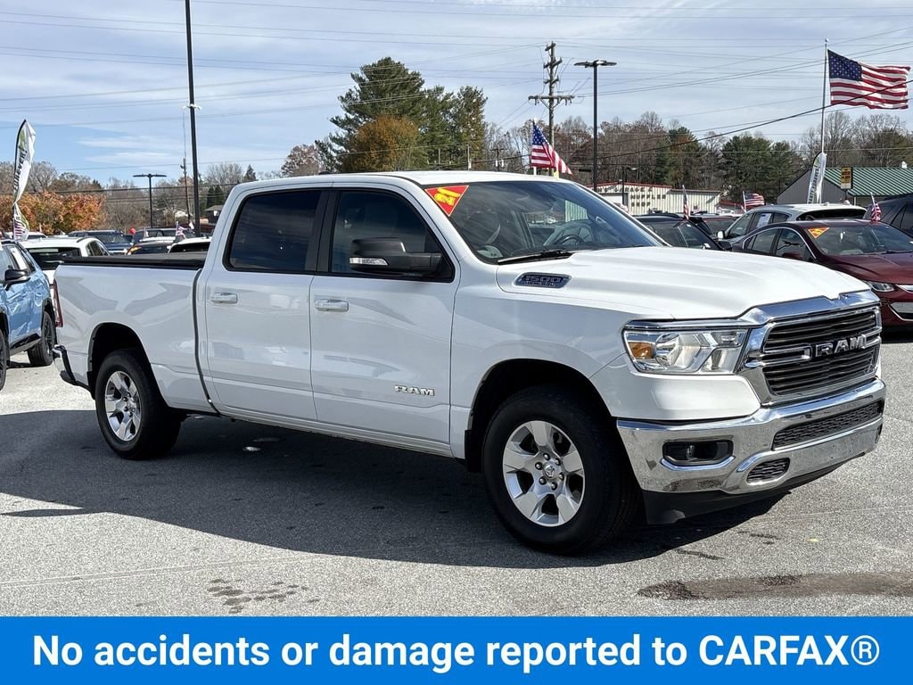 Used 2021 Ram 1500 Big Horn Crew Cab 4x4 64 Box Truck