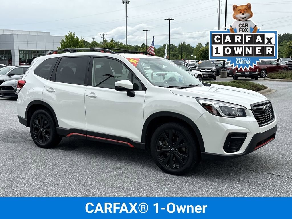 Used 2021 Subaru Forester Sport with VIN JF2SKARC2MH424021 for sale in Hendersonville, NC