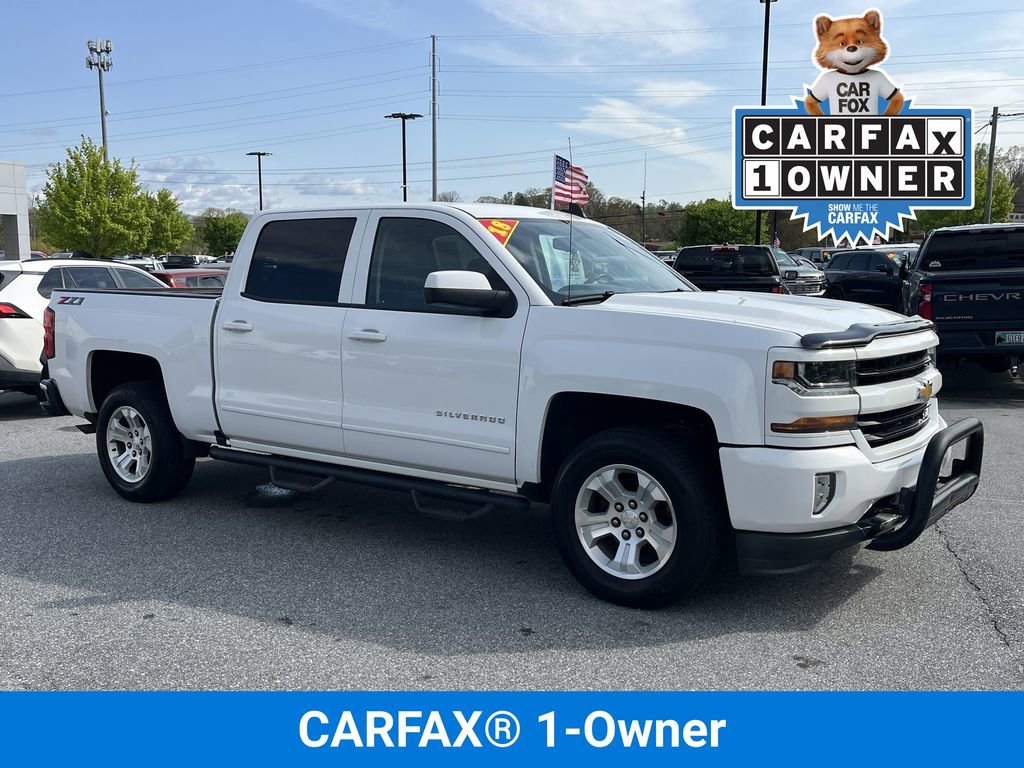 Used 2018 Chevrolet Silverado 1500 LT with VIN 3GCUKREC2JG643319 for sale in Hendersonville, NC