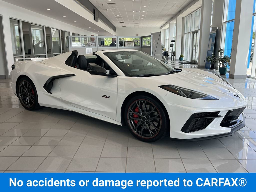 Used 2023 Chevrolet Corvette 3LT with VIN 1G1YC3D44P5501553 for sale in Hendersonville, NC
