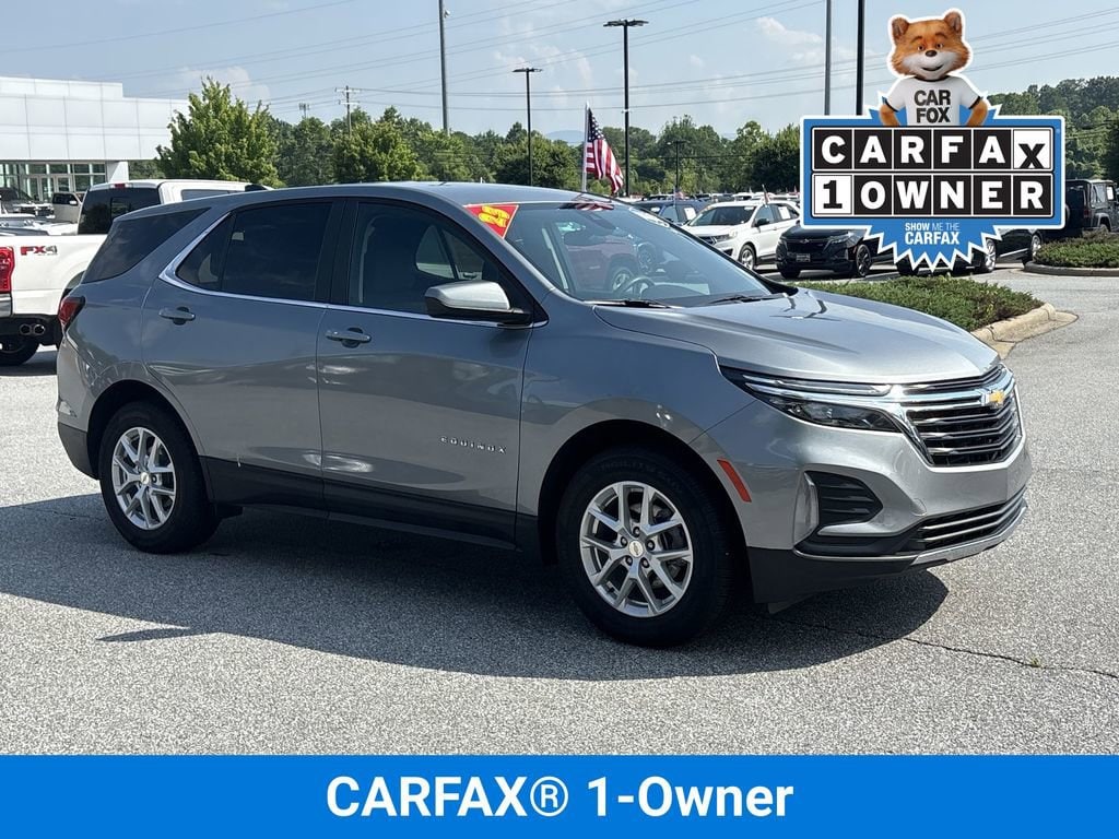 Used 2023 Chevrolet Equinox LT with VIN 3GNAXKEG2PS214645 for sale in Hendersonville, NC