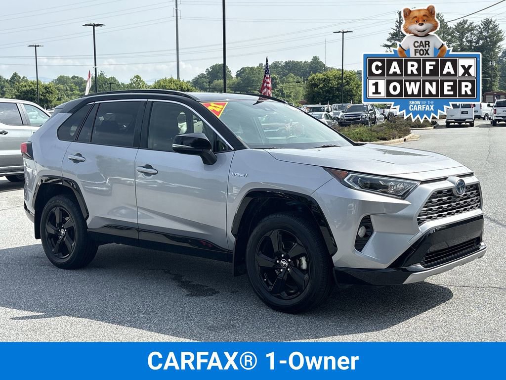 Used 2021 Toyota RAV4 XSE with VIN JTME6RFV4MD516727 for sale in Hendersonville, NC