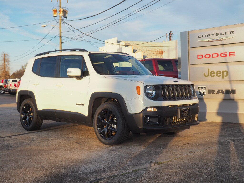 2018 Jeep Renegade Color Chart