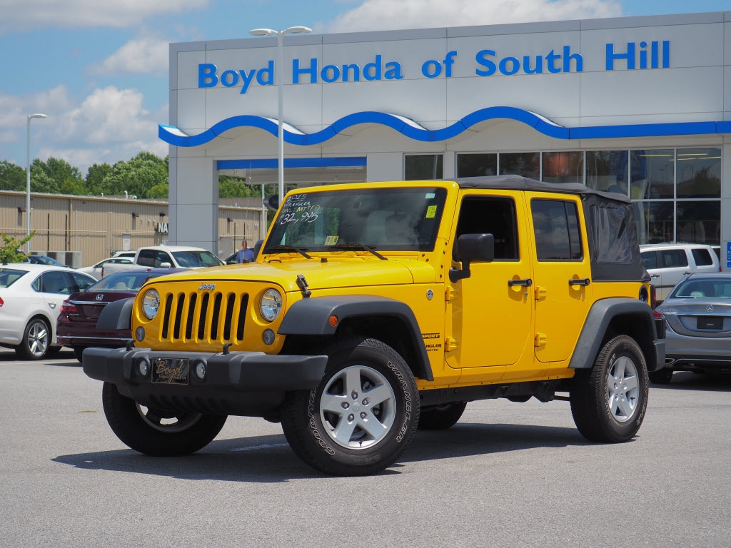 2015 jeep wrangler sport for sale