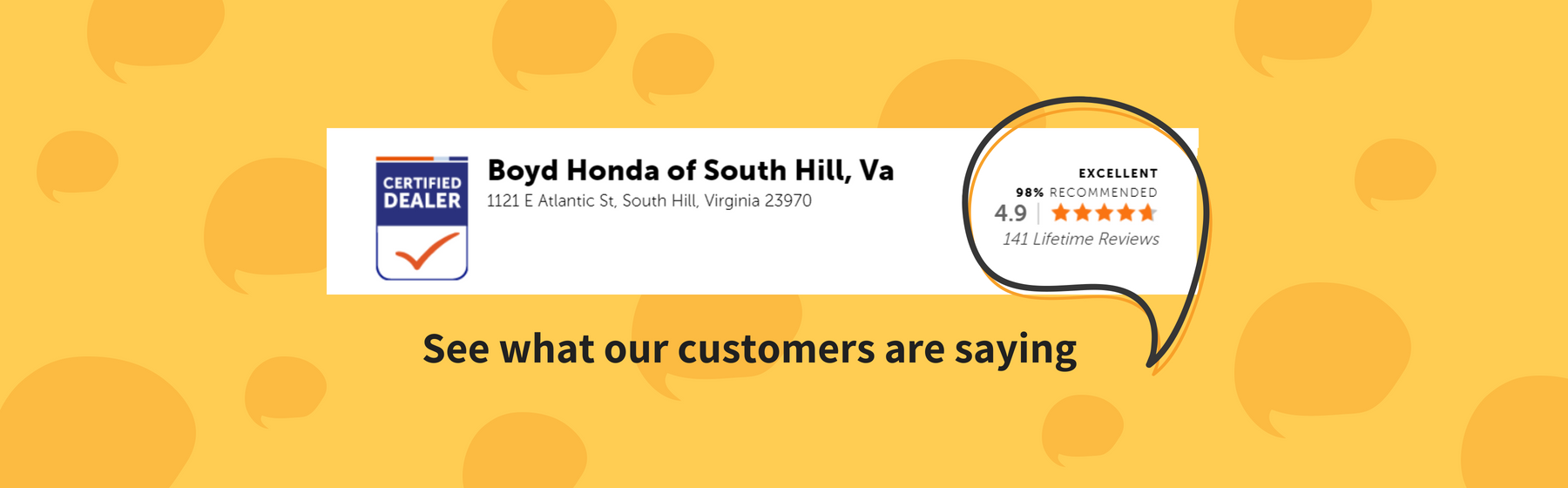 New & Used Honda Dealer Boyd Honda of South Hill