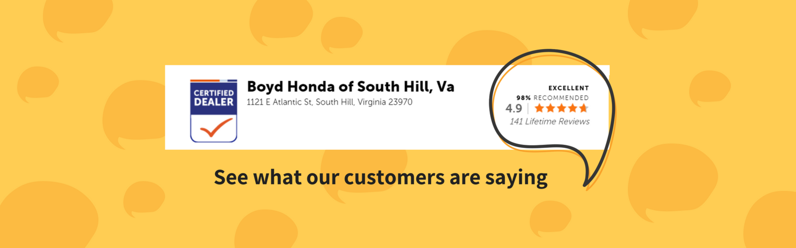 New & Used Honda Dealer Boyd Honda of South Hill
