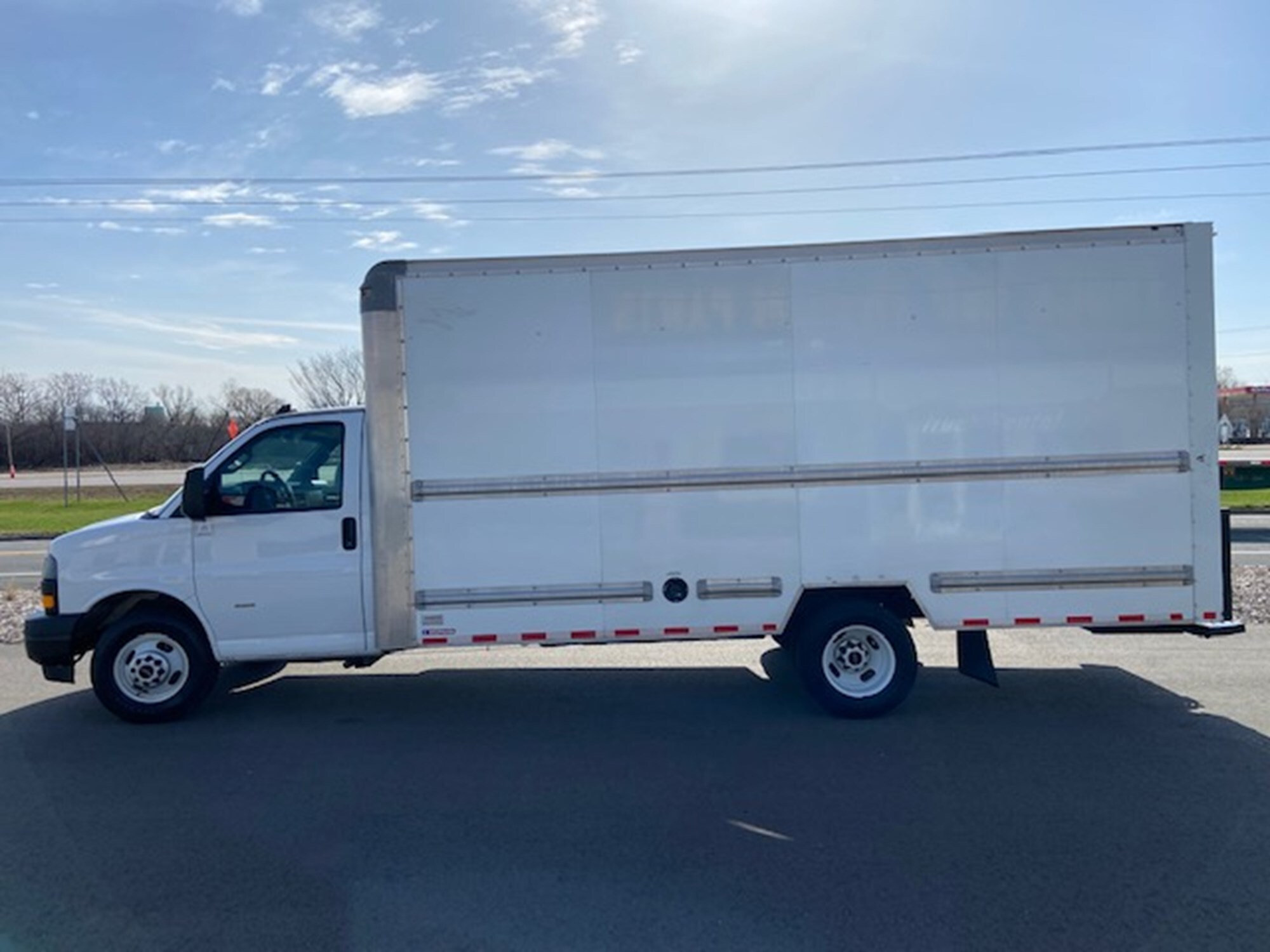Used 2018 GMC Savana Cutaway Work Van with VIN 7GZ37TCG6JN900167 for sale in Minneapolis, Minnesota