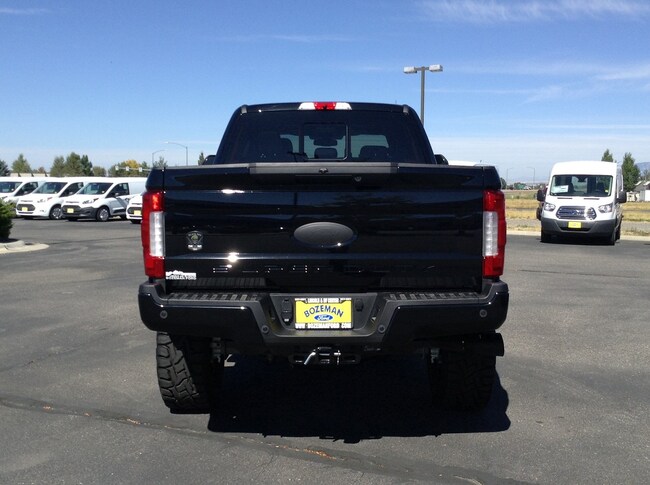 New 2018 Ford F 250 Lariat Black Ops 4x4 Truck Bozeman Mt