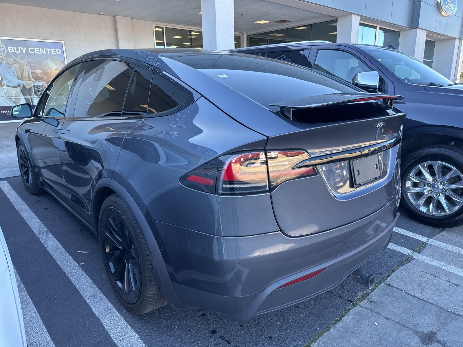 Used 2022 Tesla Model X Long Range with VIN 7SAXCAE58NF362167 for sale in Long Beach, CA