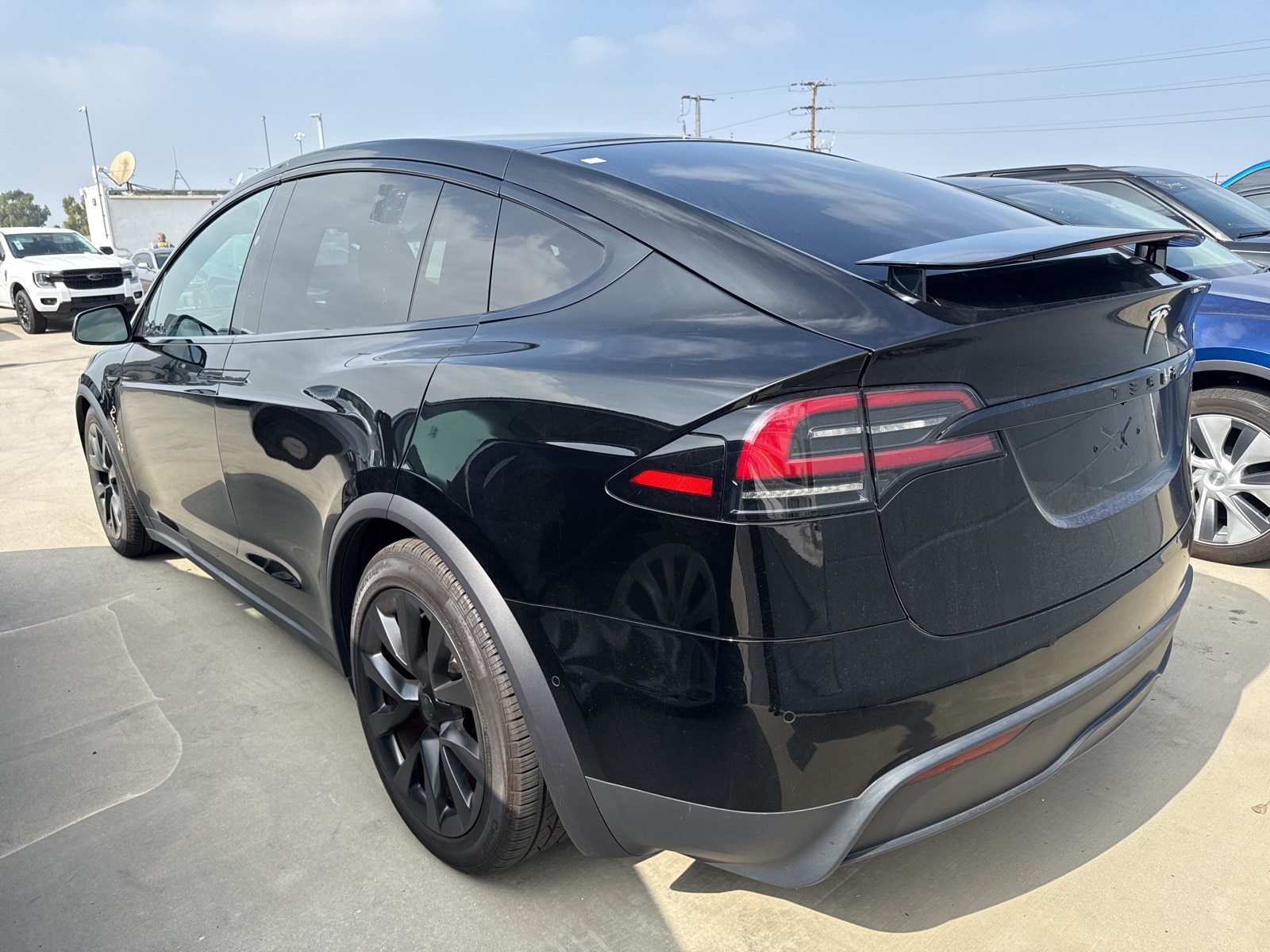 Used 2022 Tesla Model X Long Range with VIN 7SAXCAE58NF357468 for sale in Long Beach, CA