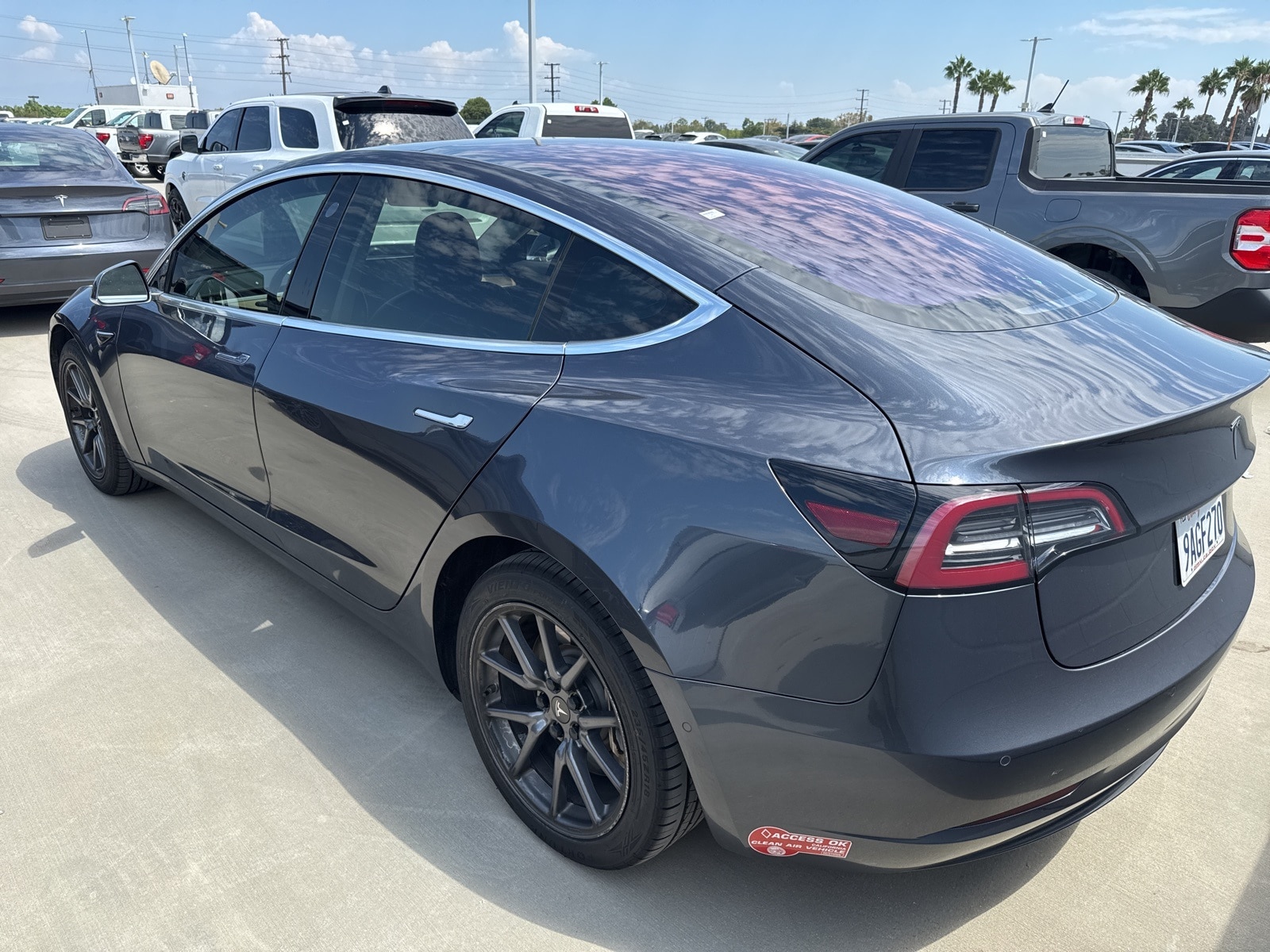 Used 2018 Tesla Model 3 Long Range with VIN 5YJ3E1EA8JF004046 for sale in Long Beach, CA