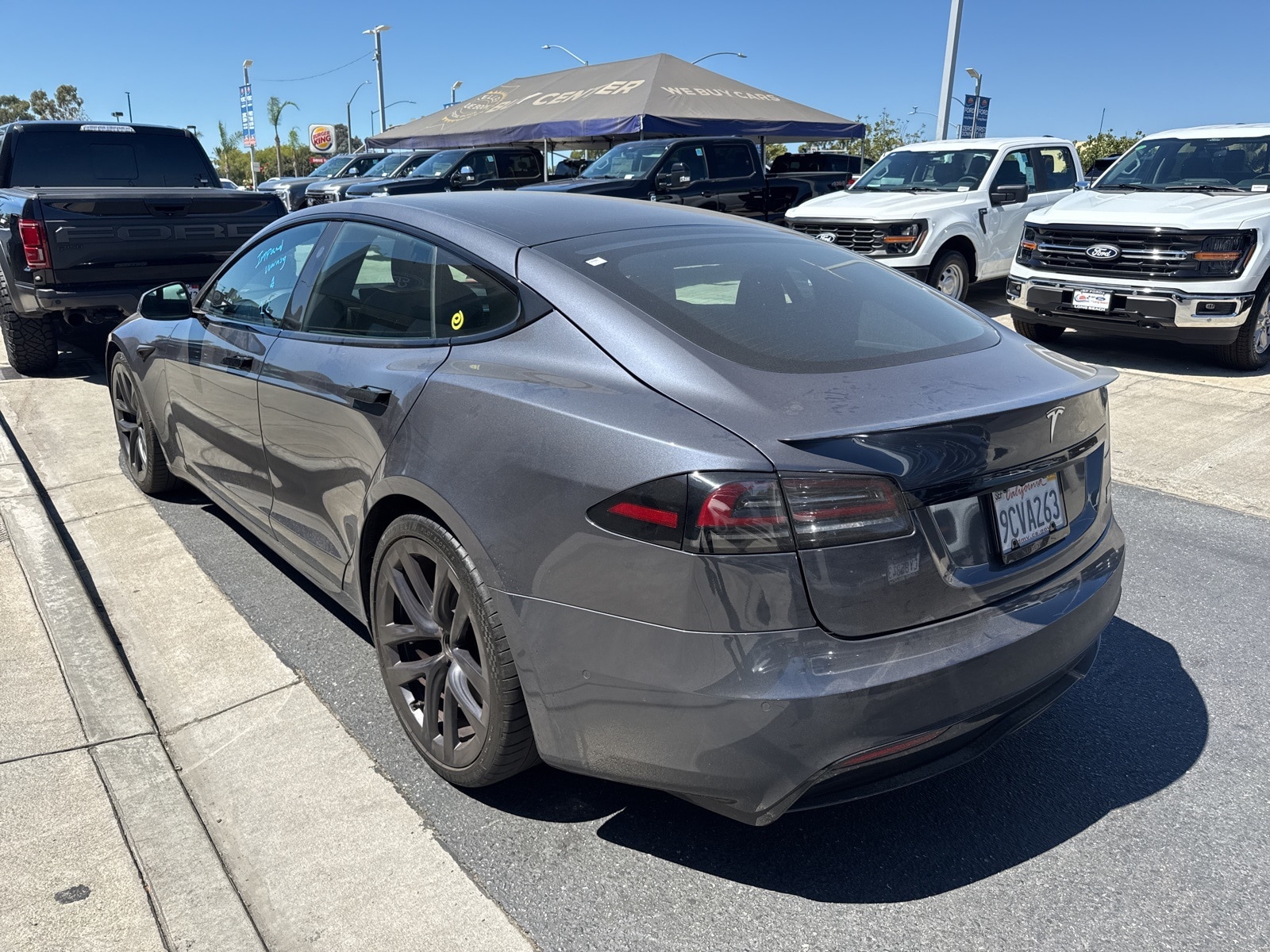 Used 2022 Tesla Model S Plaid with VIN 5YJSA1E6XNF490495 for sale in Long Beach, CA