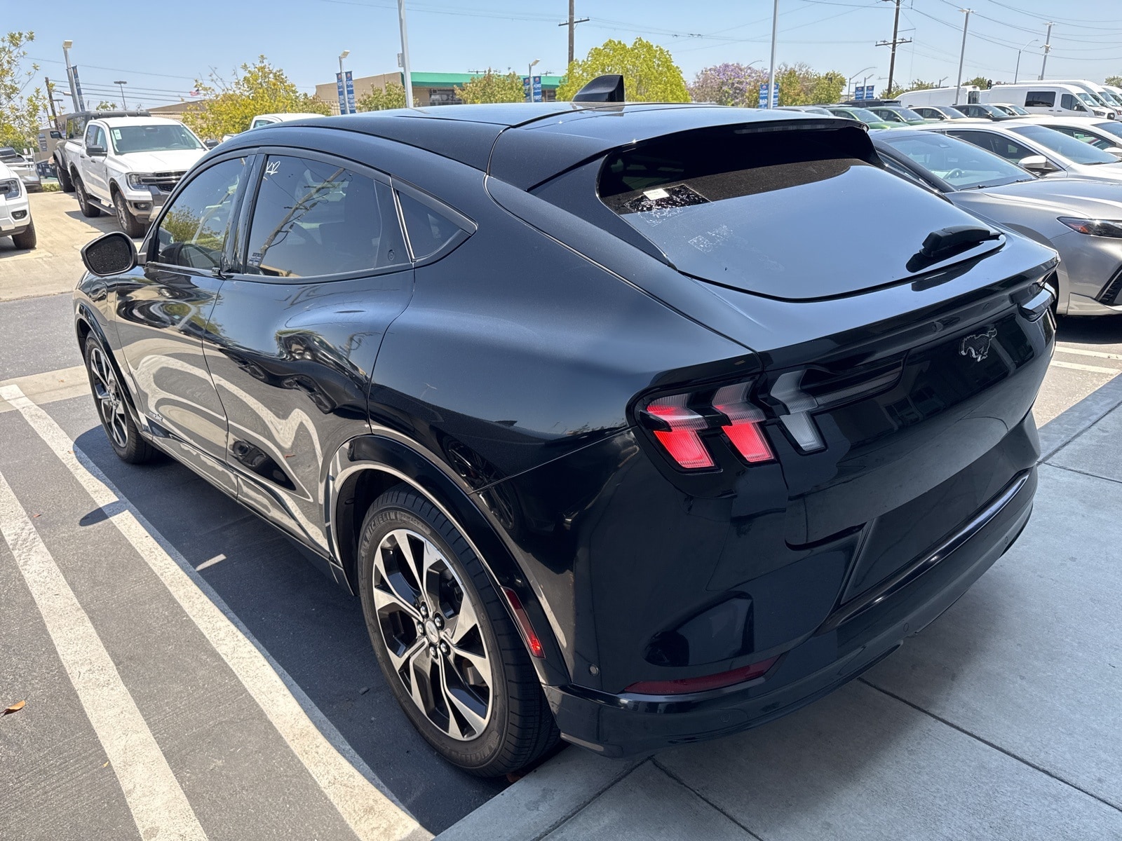 Used 2021 Ford Mustang Mach-E Premium RWD with VIN 3FMTK3RM5MMA24954 for sale in Long Beach, CA