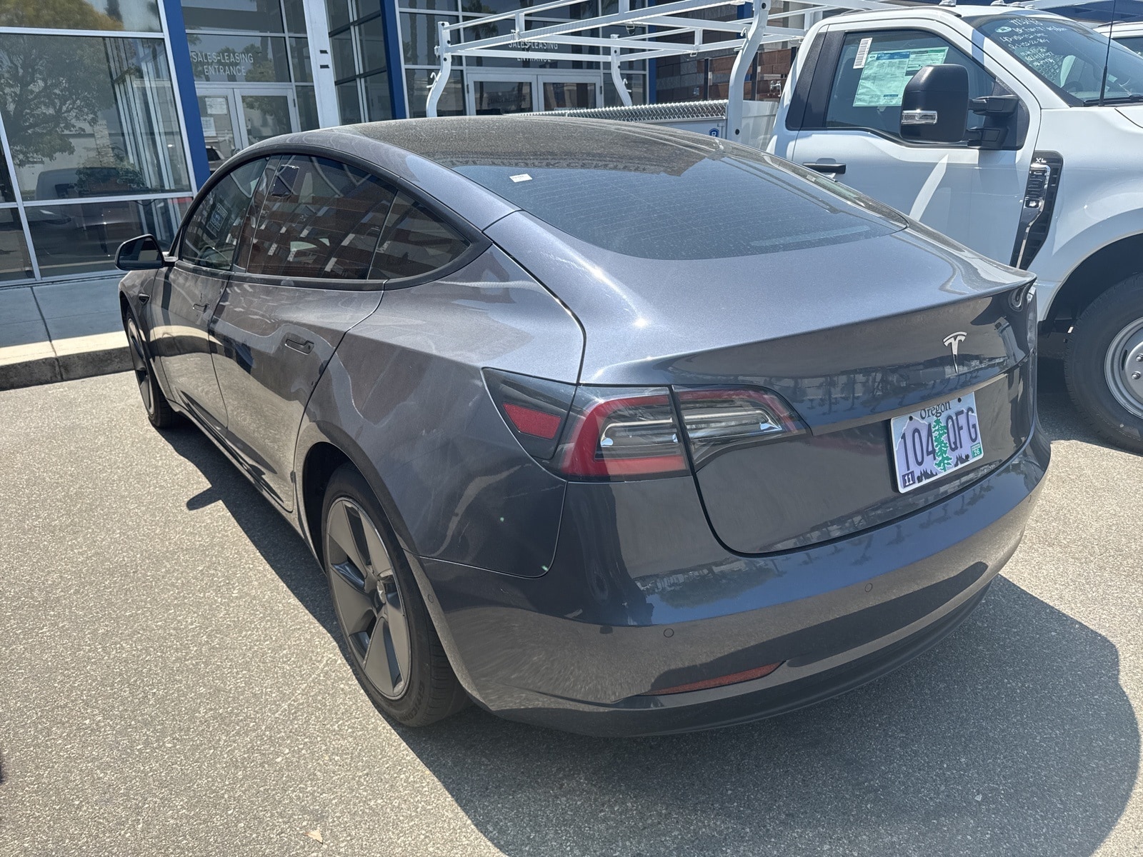 Used 2021 Tesla Model 3 Base with VIN 5YJ3E1EA7MF873001 for sale in Long Beach, CA