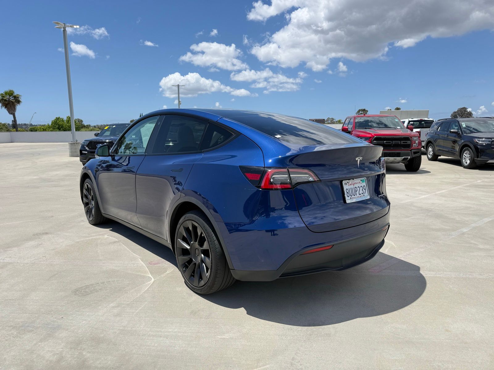 Used 2021 Tesla Model Y Long Range with VIN 5YJYGDEE2MF120786 for sale in Long Beach, CA