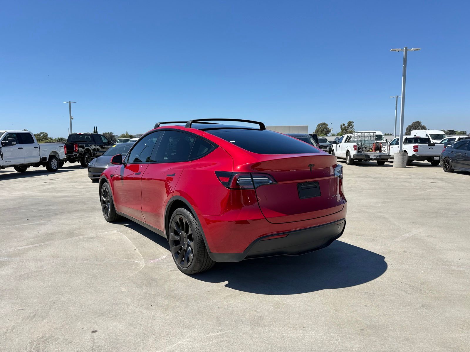 Used 2023 Tesla Model Y Long Range with VIN 7SAYGDEEXPA118739 for sale in Long Beach, CA