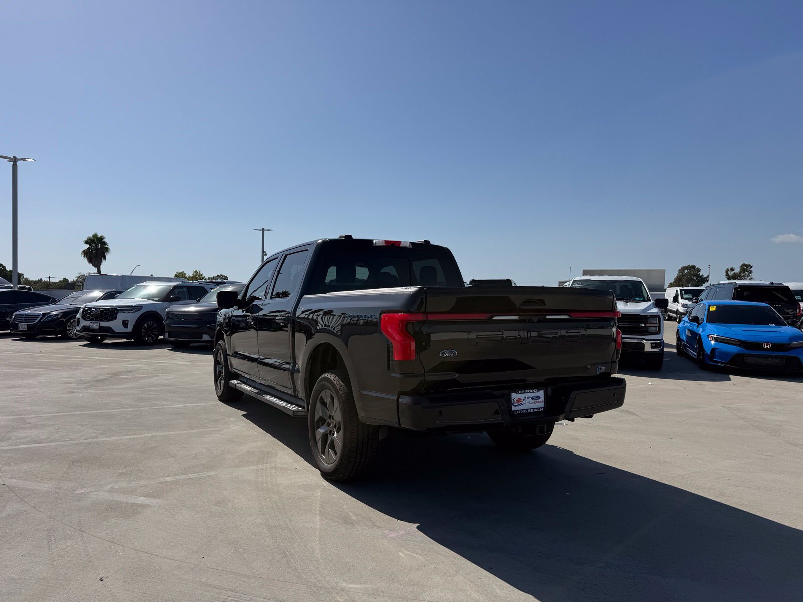 Used 2023 Ford F-150 Lightning Lariat with VIN 1FTVW1EL5PWG25451 for sale in Long Beach, CA