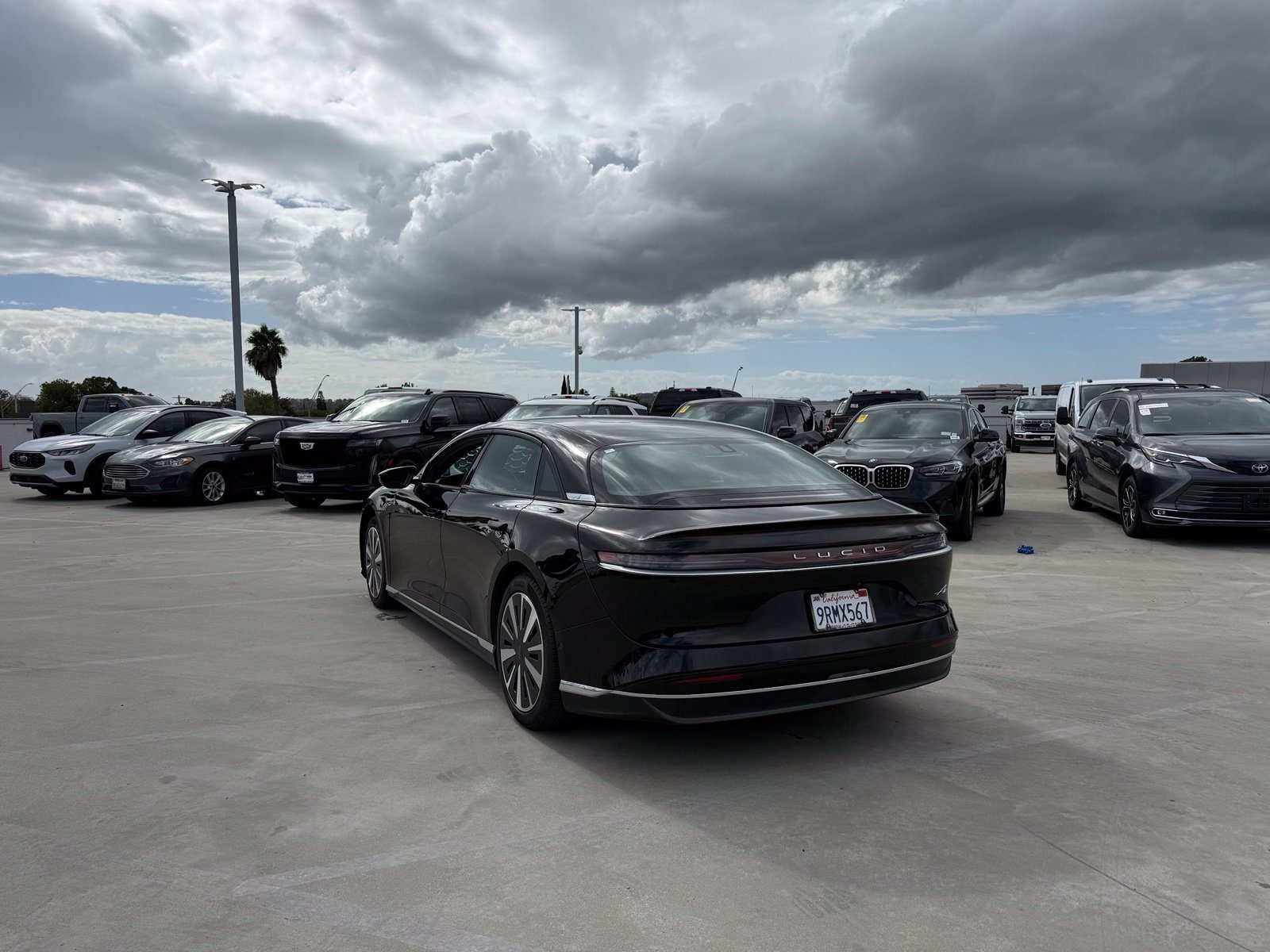 Used 2024 Lucid Air Pure with VIN 50EA1PGAXRA005895 for sale in Long Beach, CA