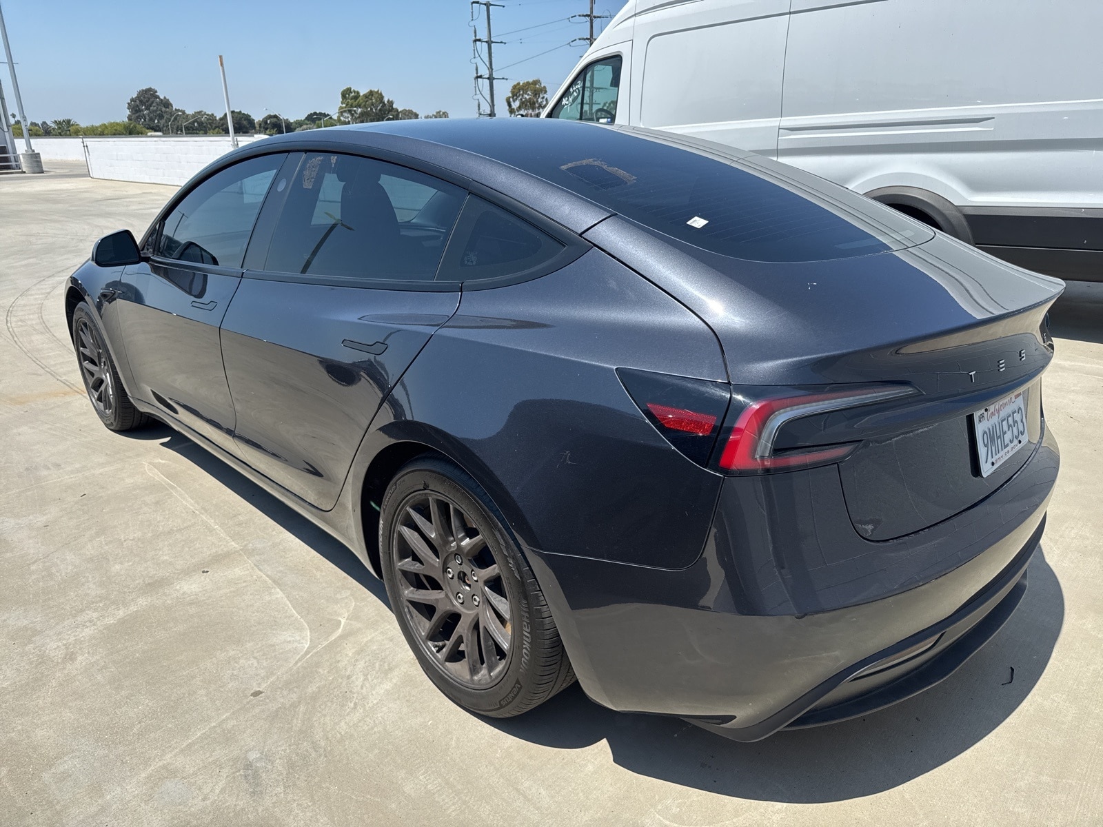 Used 2024 Tesla Model 3 Base with VIN 5YJ3E1EA5RF741541 for sale in Long Beach, CA