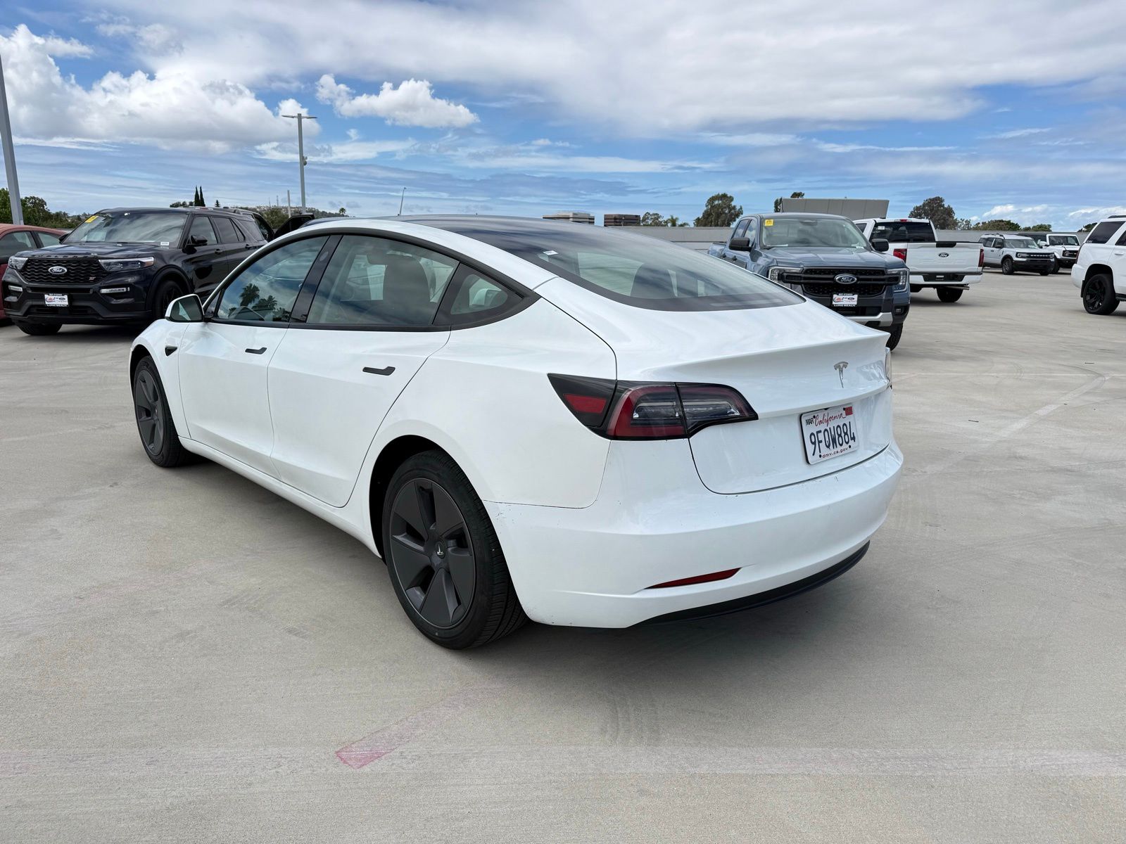 Used 2023 Tesla Model 3 Base with VIN 5YJ3E1EAXPF543051 for sale in Long Beach, CA