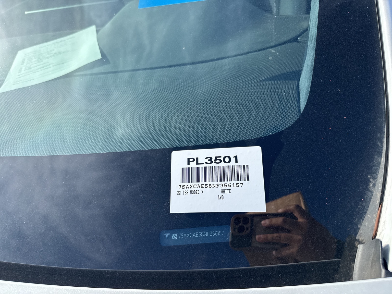 Used 2022 Tesla Model X Long Range with VIN 7SAXCAE58NF356157 for sale in Long Beach, CA