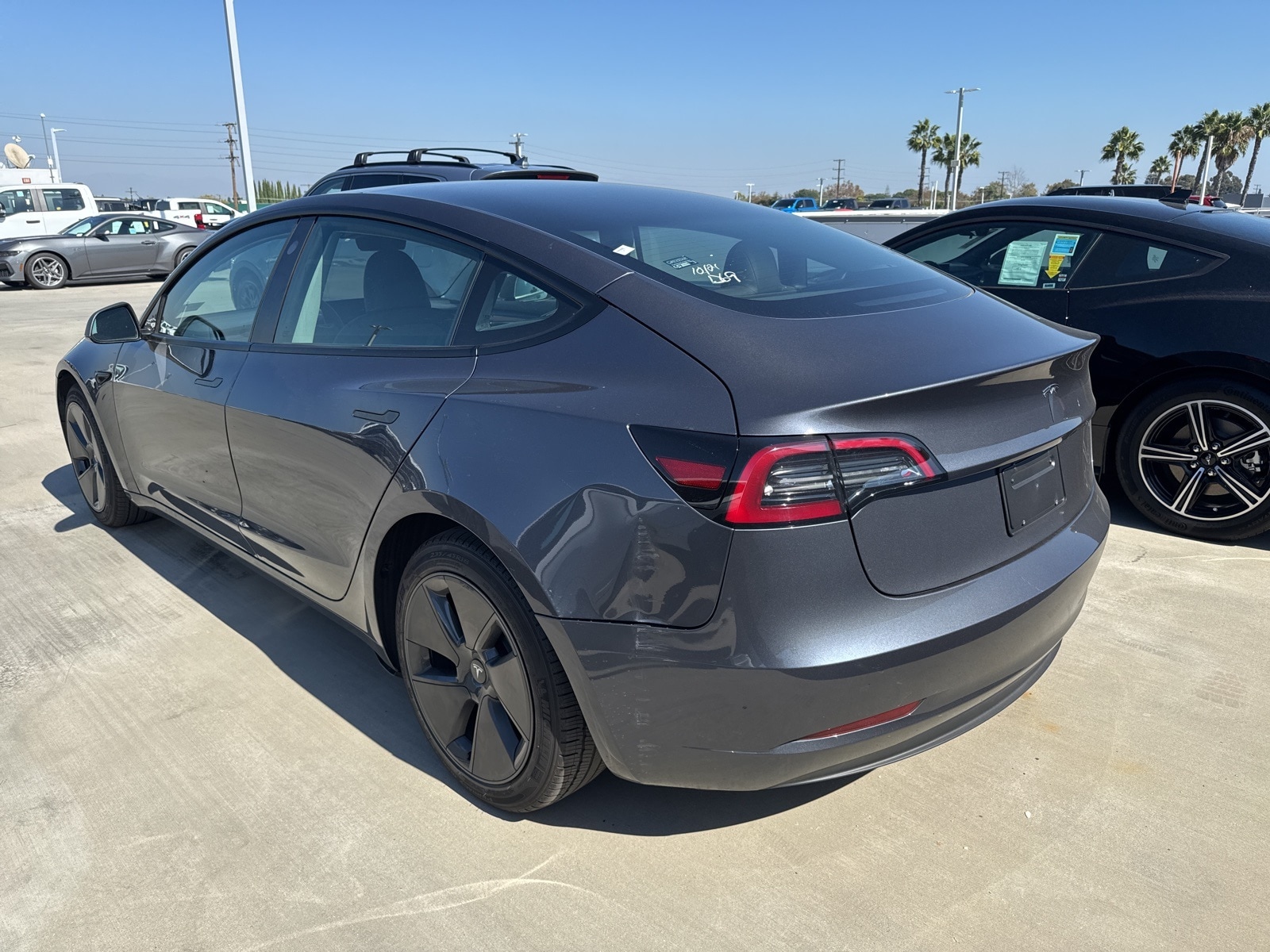Used 2023 Tesla Model 3 Base with VIN 5YJ3E1EA3PF665749 for sale in Long Beach, CA
