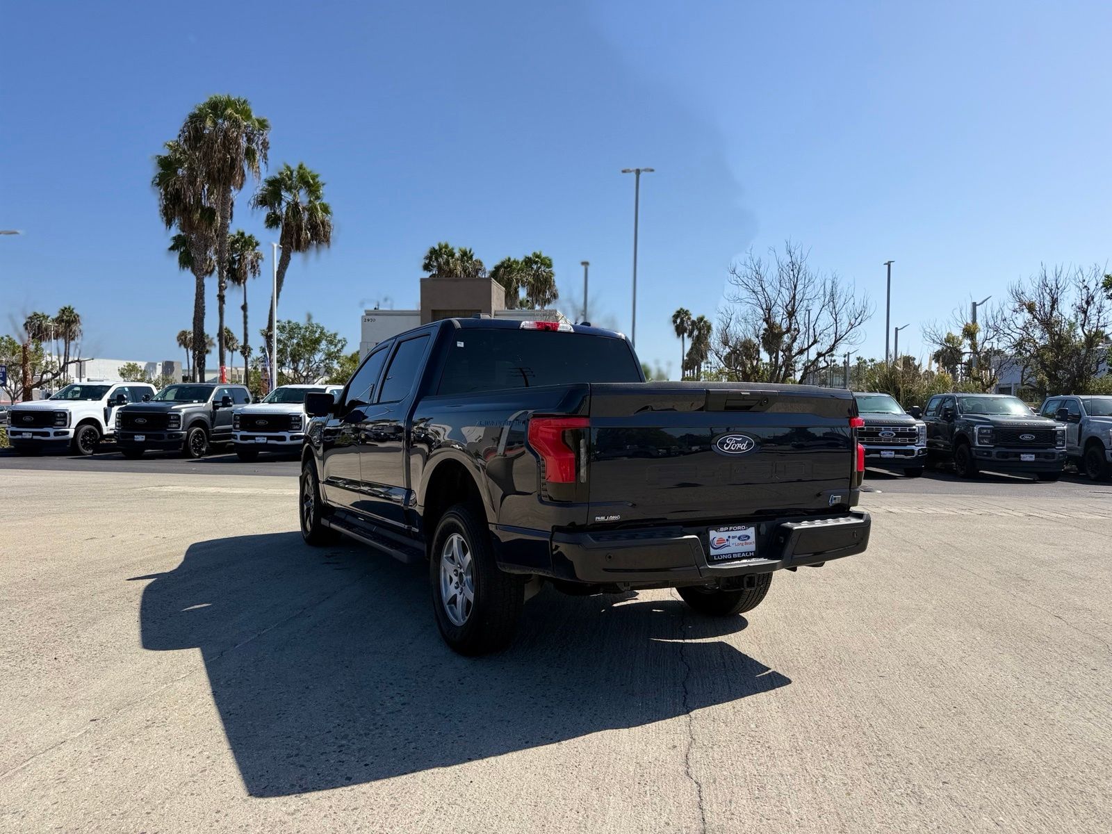 Used 2024 Ford F-150 Lightning XLT with VIN 1FTVW3LK0RWG18416 for sale in Long Beach, CA