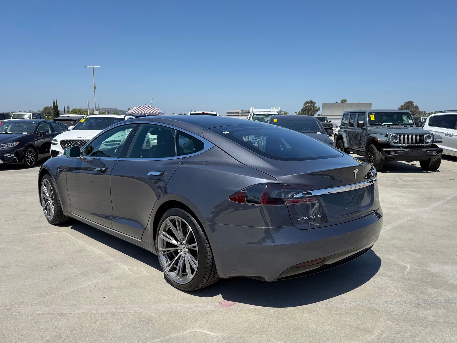 Used 2021 Tesla Model S Long Range Plus with VIN 5YJSA1E21MF424428 for sale in Long Beach, CA