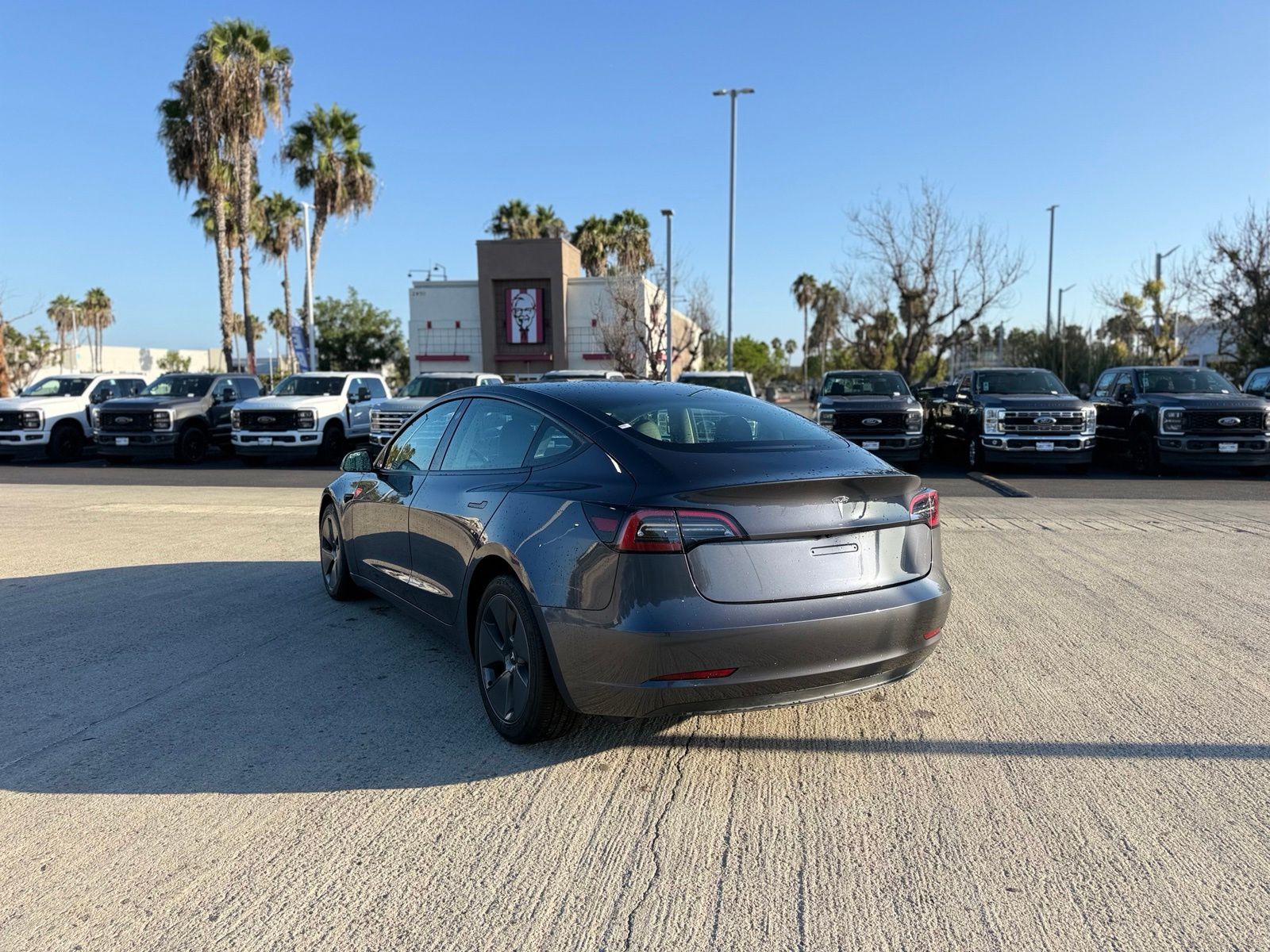 Used 2023 Tesla Model 3 Base with VIN 5YJ3E1EA7PF640062 for sale in Long Beach, CA