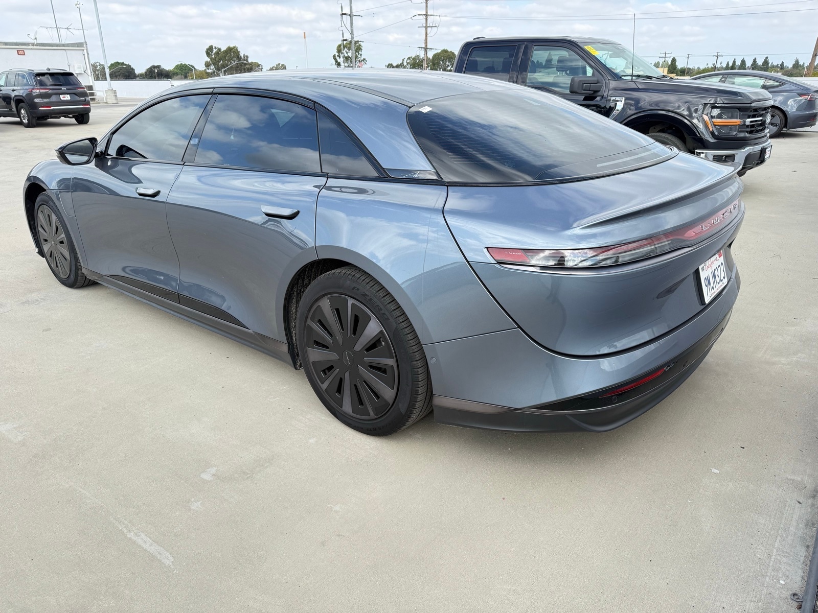 Used 2024 Lucid Air Pure with VIN 50EA1PGA8RA002834 for sale in Long Beach, CA