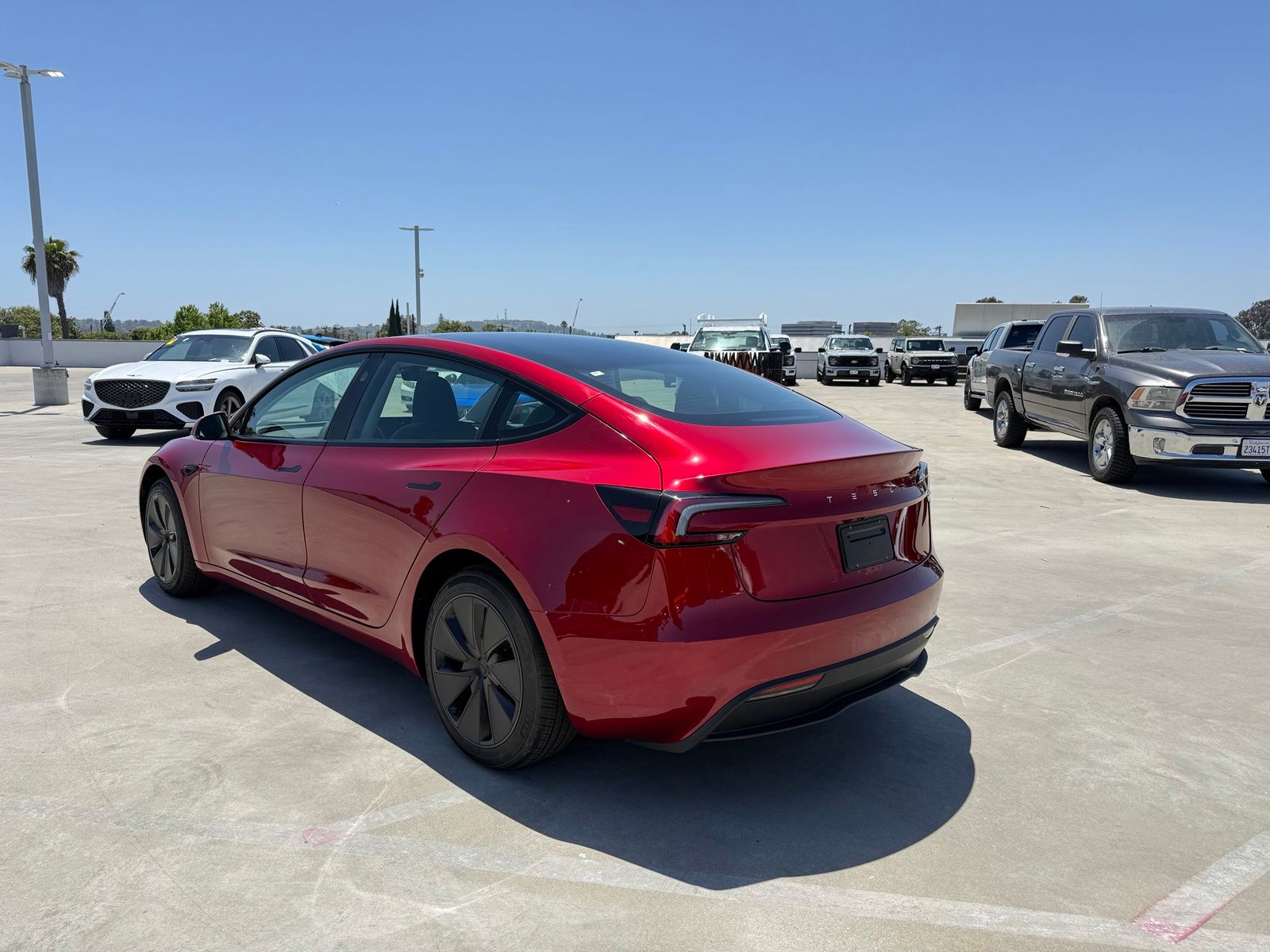 Used 2025 Tesla Model 3 Long Range with VIN 5YJ3E1EA7SF876770 for sale in Long Beach, CA