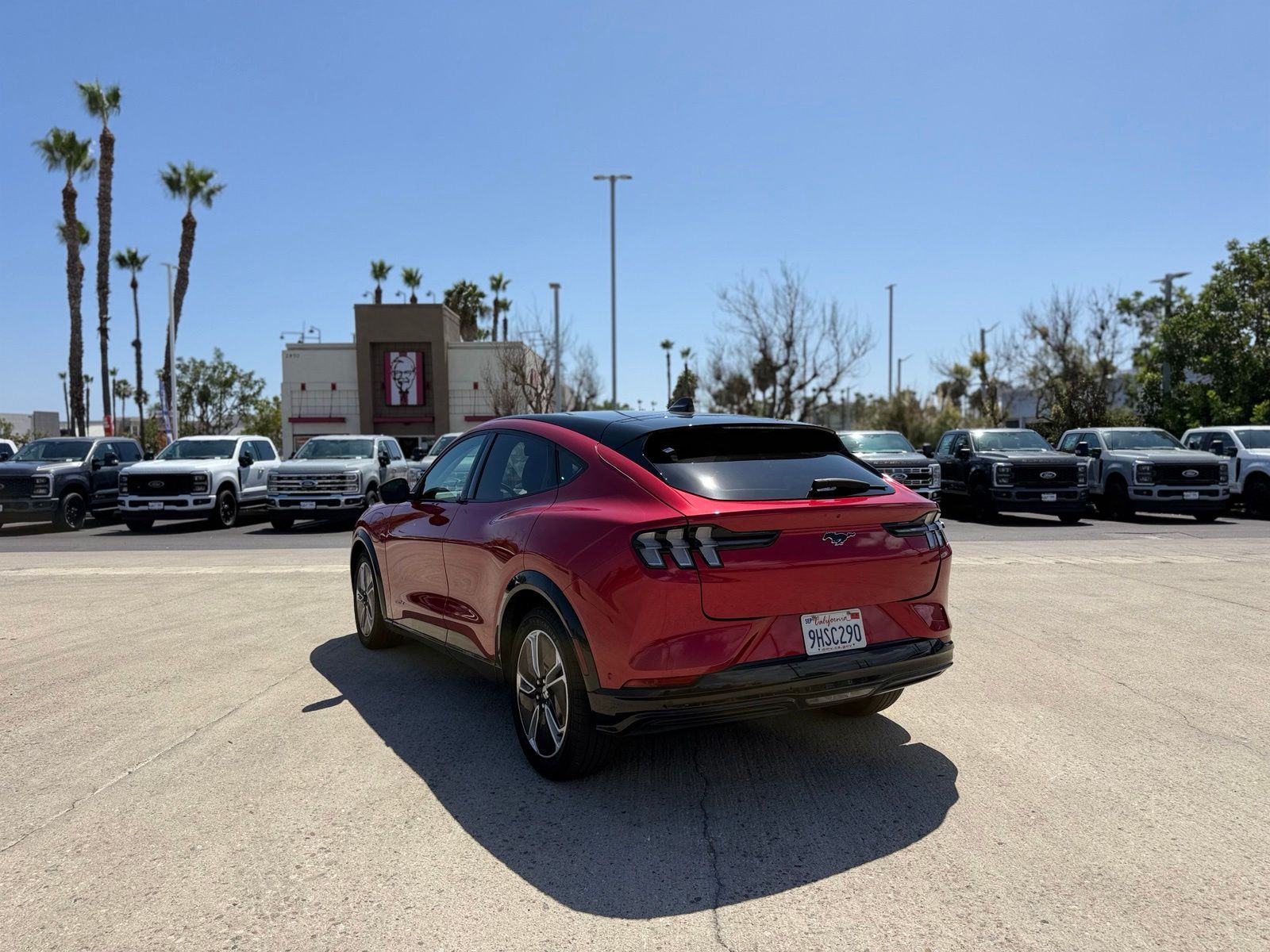 Used 2023 Ford Mustang Mach-E Premium RWD with VIN 3FMTK3R48PMA67513 for sale in Long Beach, CA
