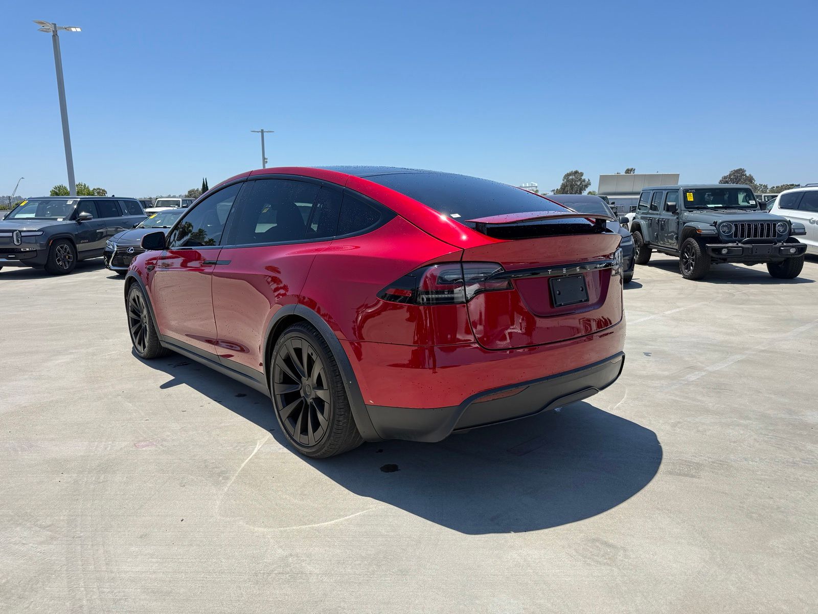 Used 2023 Tesla Model X Long Range with VIN 7SAXCAE58PF396869 for sale in Long Beach, CA