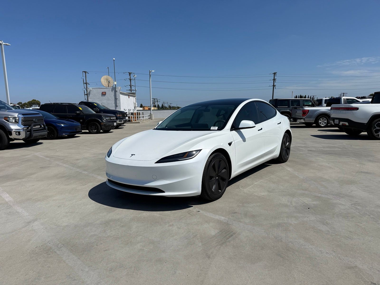 Used 2024 Tesla Model 3 Base with VIN 5YJ3E1EA2RF841337 for sale in Long Beach, CA