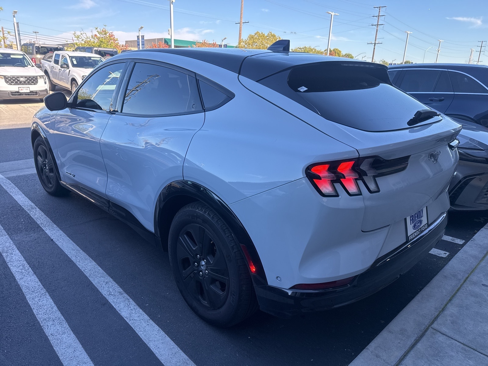 Used 2021 Ford Mustang Mach-E California Route 1 RWD with VIN 3FMTK2R71MMA34756 for sale in Long Beach, CA
