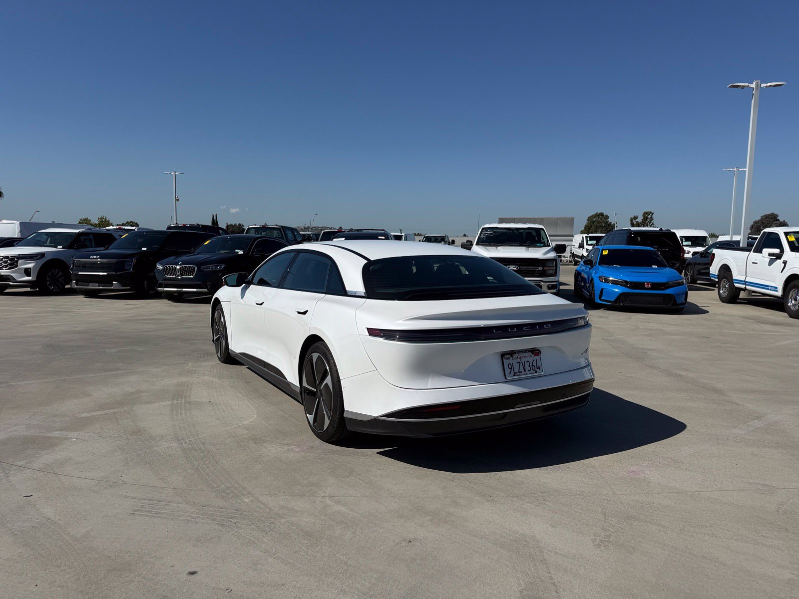Used 2024 Lucid Air Pure with VIN 50EA1PGA8RA006253 for sale in Long Beach, CA