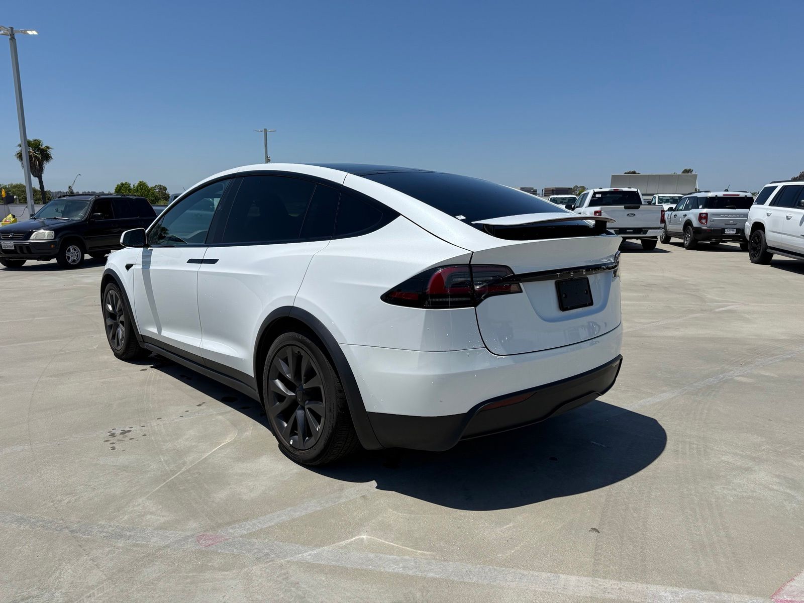 Used 2023 Tesla Model X Long Range with VIN 7SAXCAE5XPF383640 for sale in Long Beach, CA
