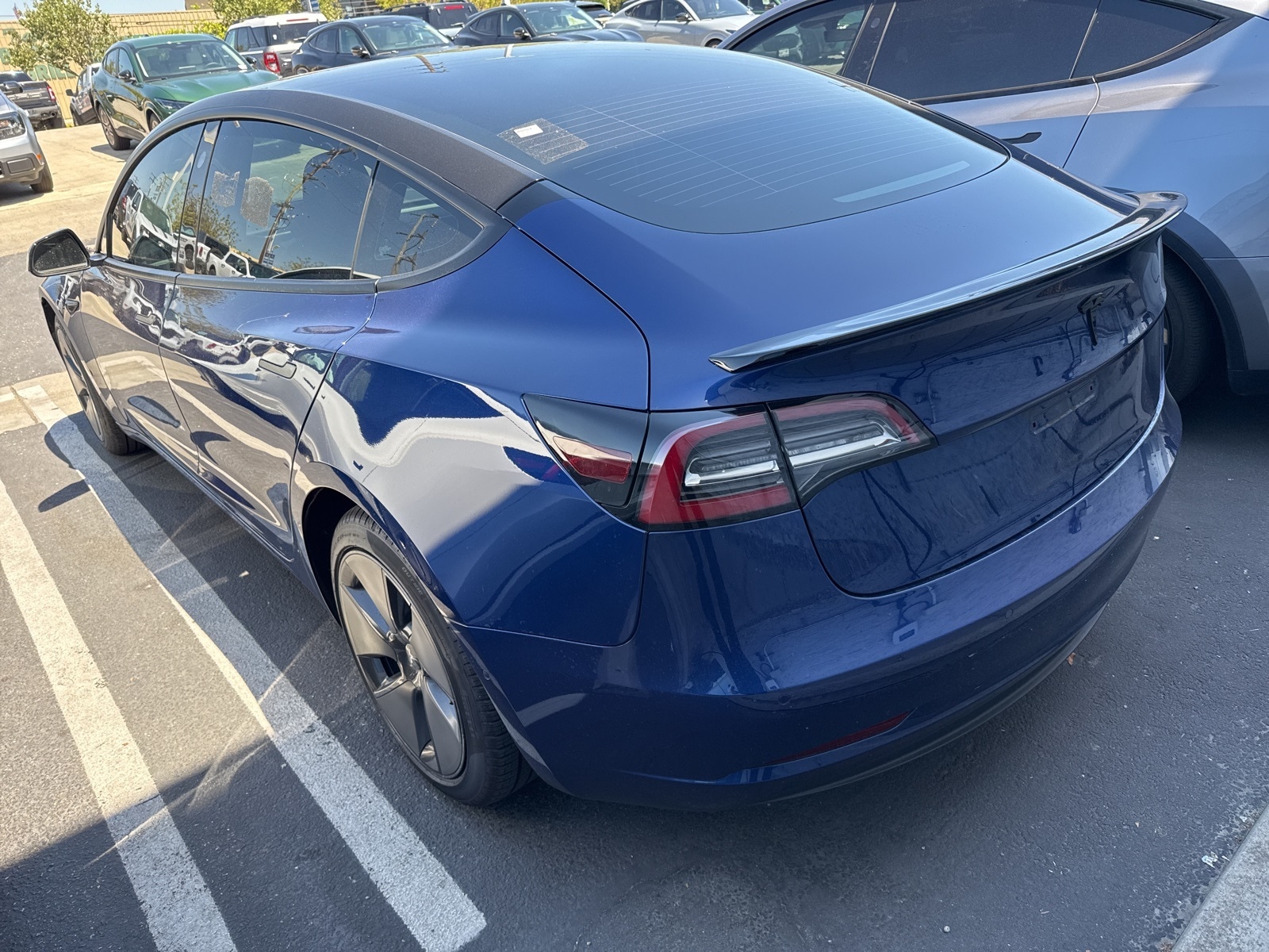 Used 2021 Tesla Model 3 Base with VIN 5YJ3E1EA1MF070359 for sale in Long Beach, CA
