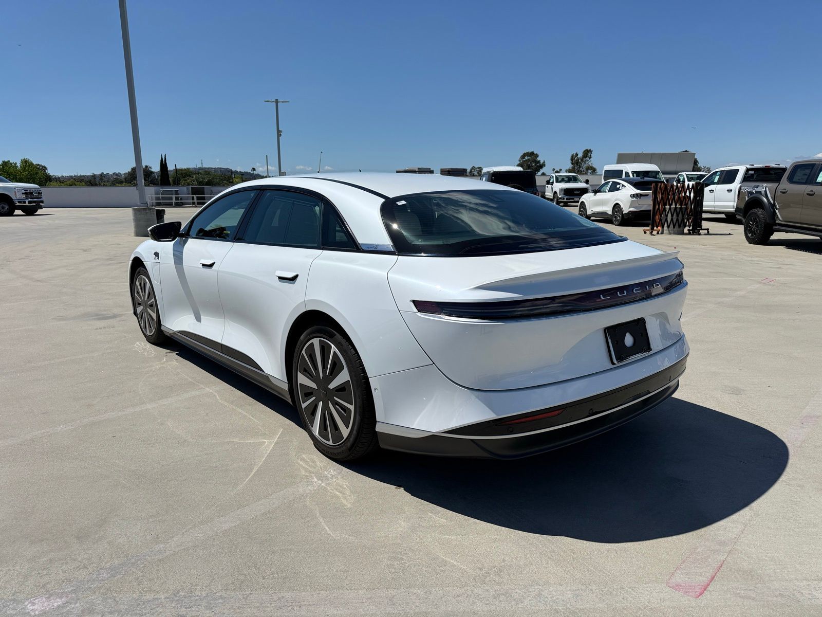 Used 2024 Lucid Air Pure with VIN 50EA1PGAXRA005511 for sale in Long Beach, CA