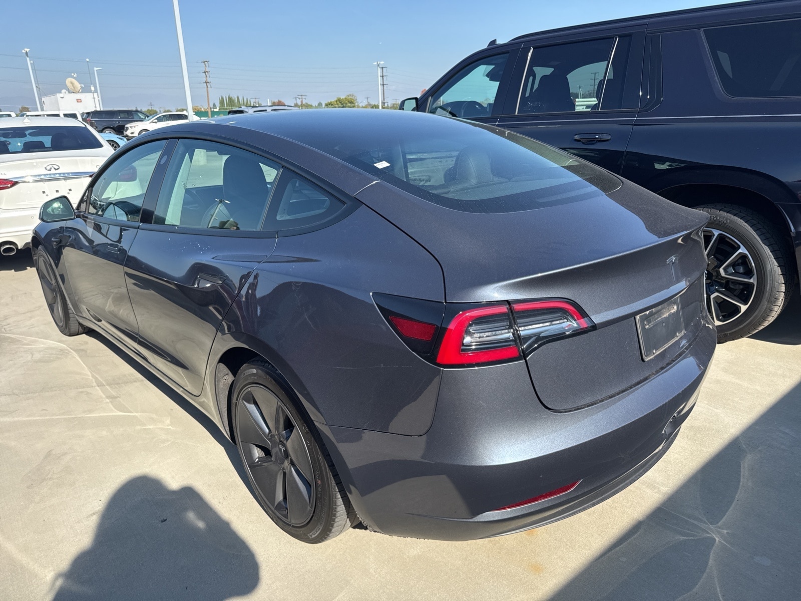 Used 2023 Tesla Model 3 Base with VIN 5YJ3E1EA3PF408820 for sale in Long Beach, CA