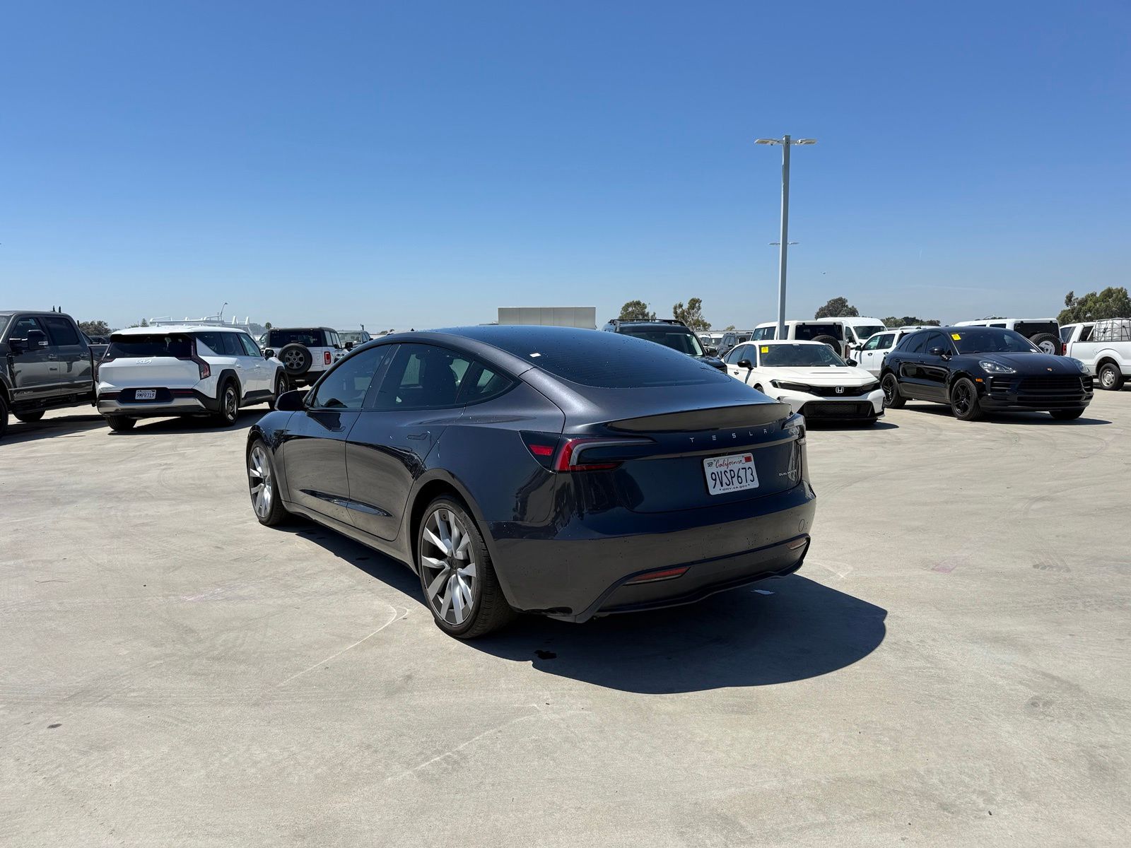 Used 2024 Tesla Model 3 Long Range with VIN 5YJ3E1EB7RF835266 for sale in Long Beach, CA