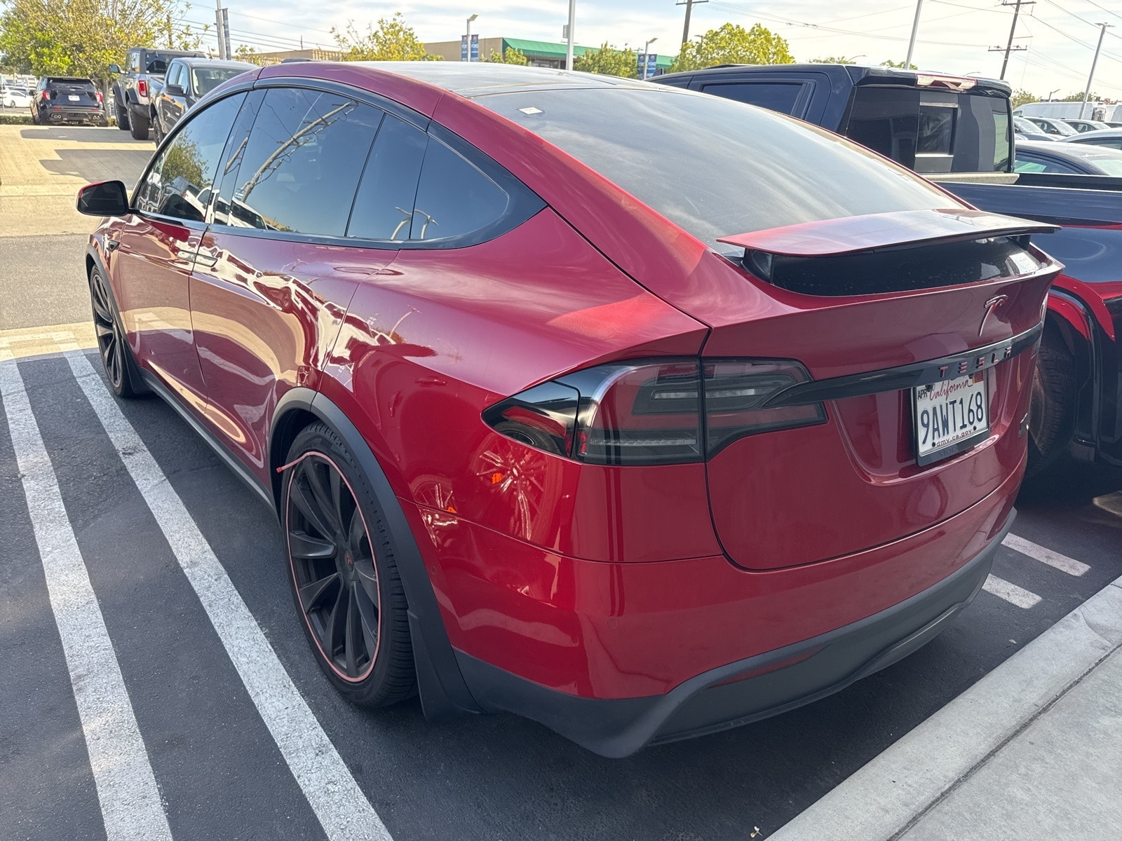 Used 2022 Tesla Model X Plaid with VIN 7SAXCBE67NF338151 for sale in Long Beach, CA